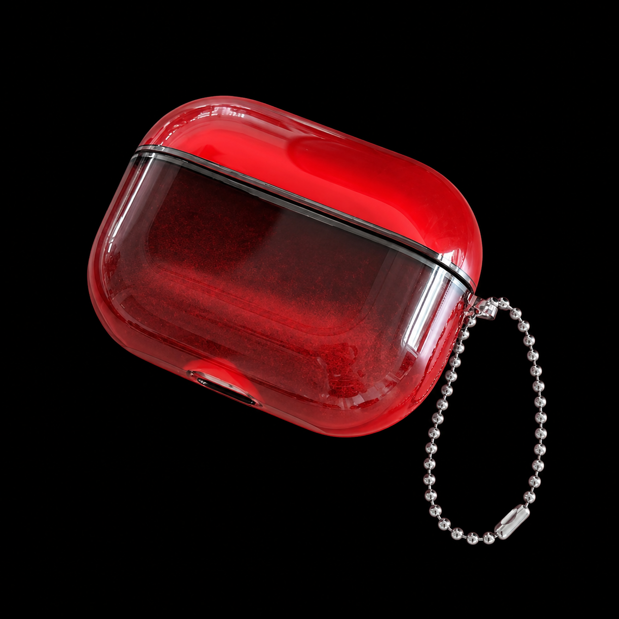 Boîtier AirPods scintillant