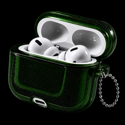 Boîtier AirPods scintillant